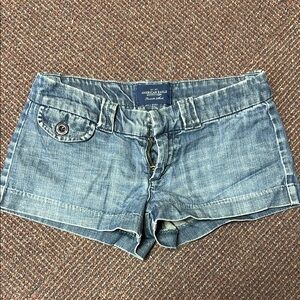 American Eagle Outfitters Light Blue Jean Shorts
